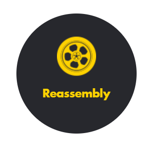 Our repair process - reassembly